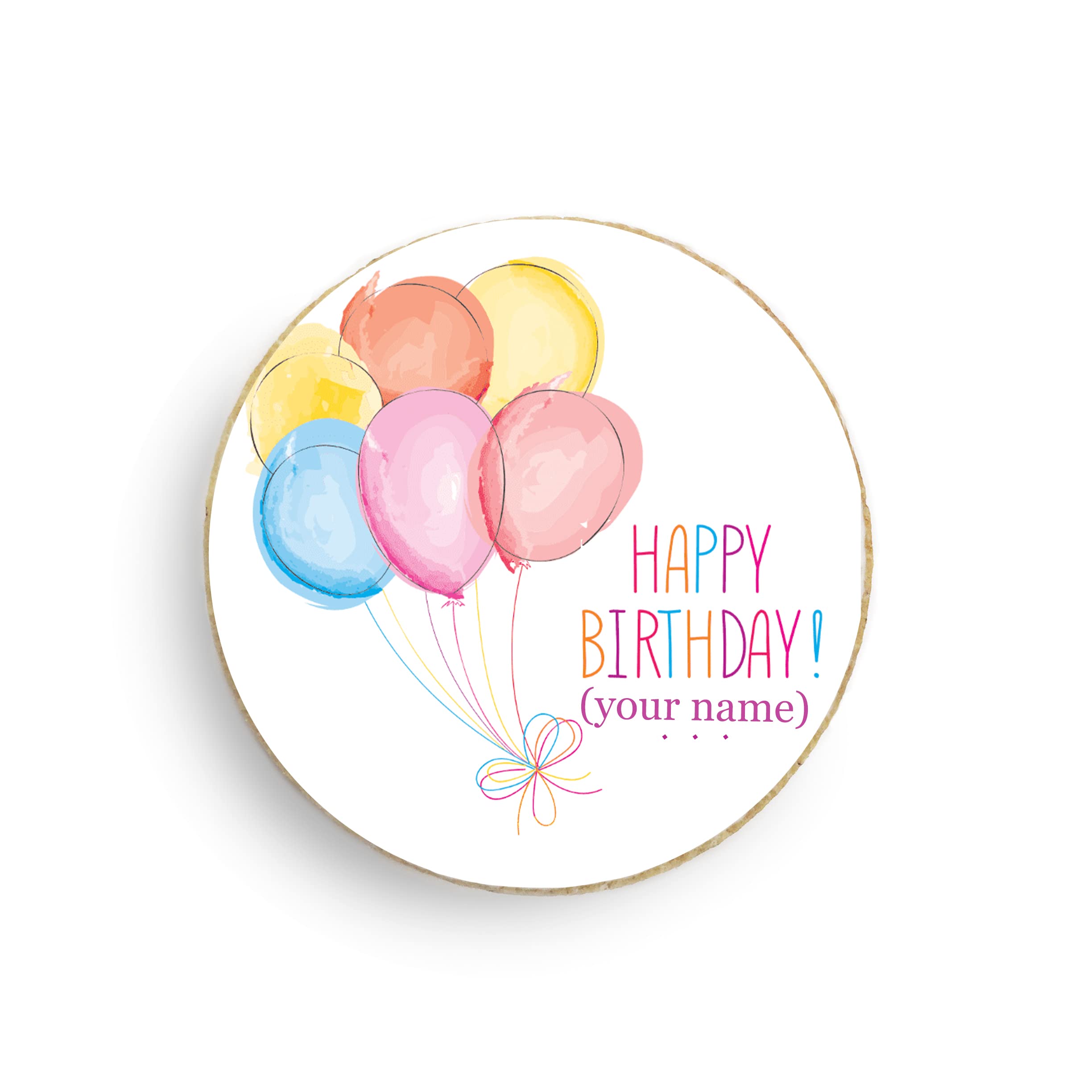 Custom Happy Birthday Cookies - 12 Pack with Personalized Photo Decorations | Perfect for Birthdays, Anniversaries, and Special Celebrations