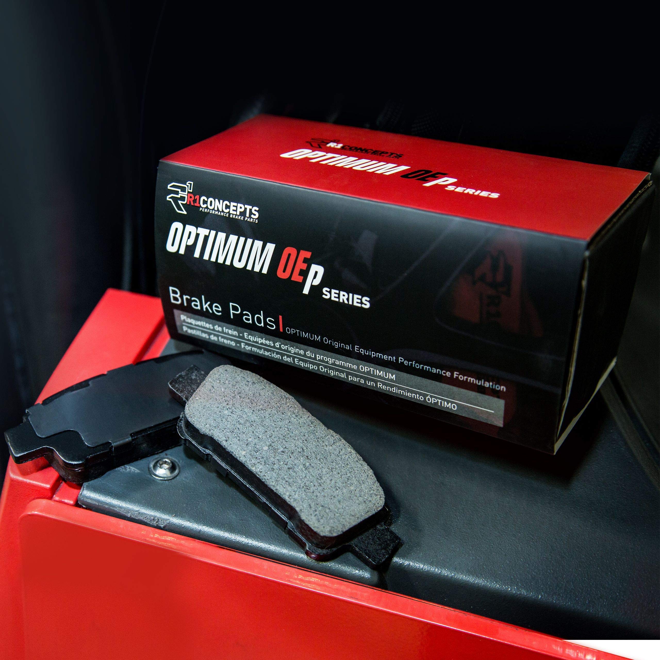 High-Performance Front & Rear Carbon Brake Rotors with Optimum OEP Pads & Sensor Wire - CPB.40001.64 - Perfect for Racing, Track Days & High-Speed Driving