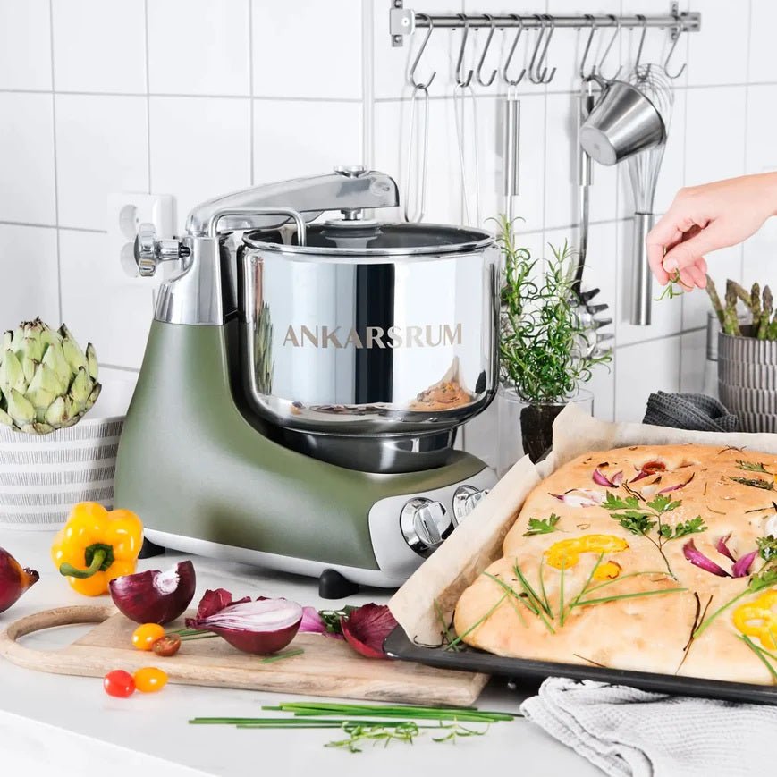 Ankarsrum AKM6230 Stand Mixer - Original Cream | Professional Kitchen Mixer for Baking, Dough Kneading & Whipping | Perfect for Home Bakers & Pastry Chefs