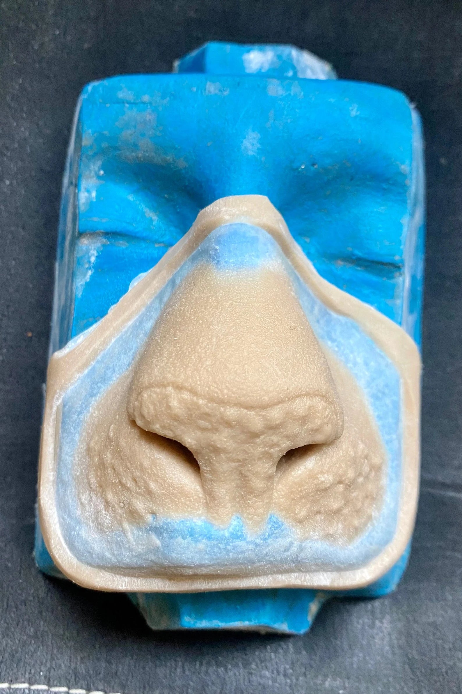 Obsidian FX Cat Lion Nose Silicone Prosthetic - Realistic Feline Costume Nose for Halloween, Cosplay & Theater Makeup - Perfect for Cat Costumes, Animal Transformations & Special Effects