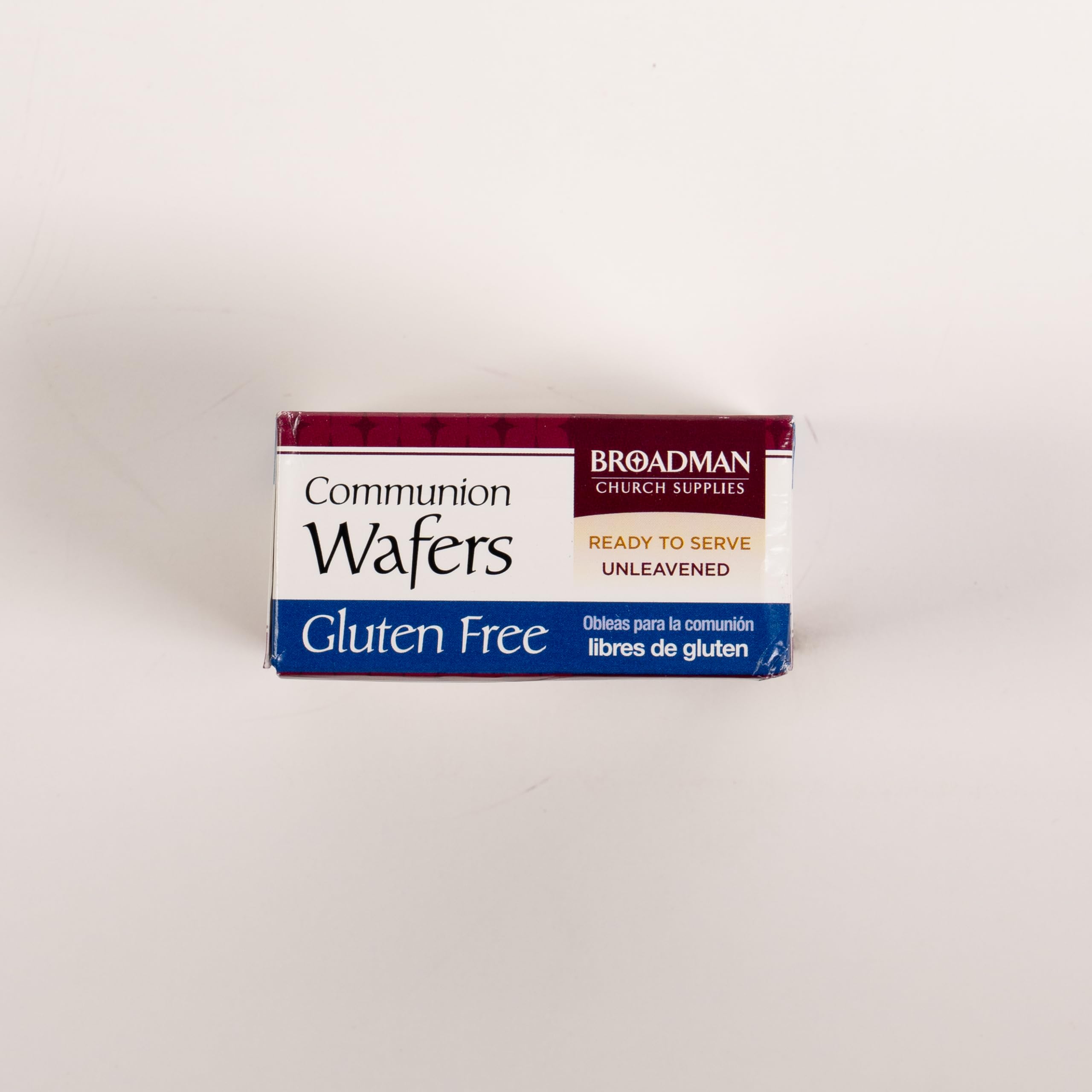 Broadman Church Supplies Gluten Free Communion Wafers - 50 Count Pack for Holy Eucharist & Church Services