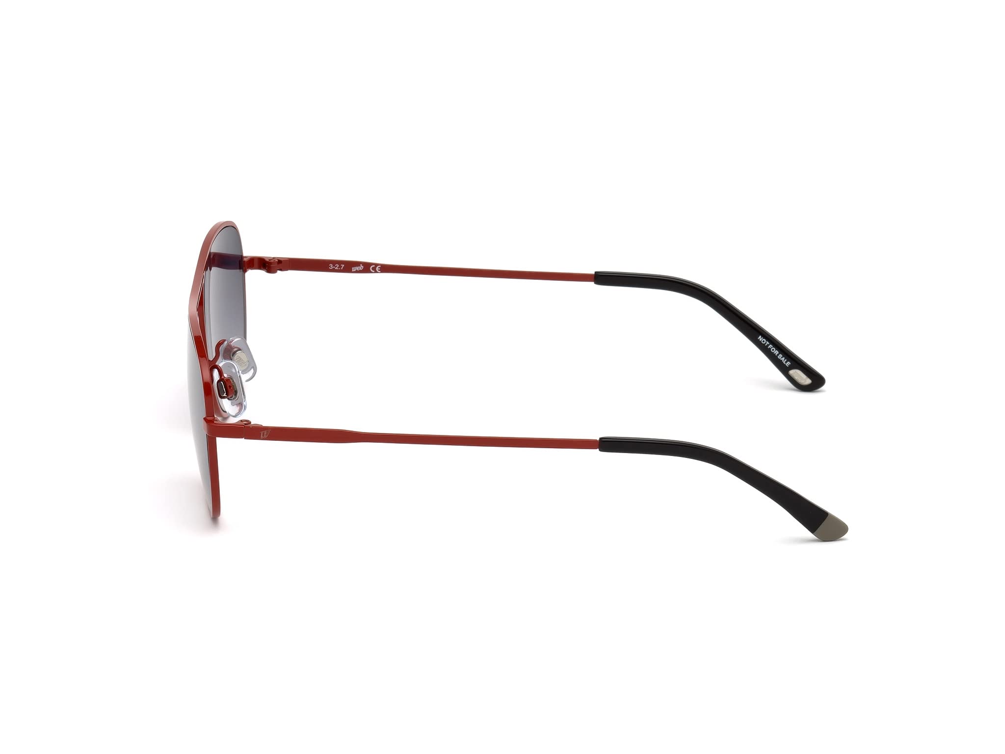 Unisex Adults WE0199 66C 55 Optical Frames in Red (ROSSO LUCFUMO SPECCHIATO) – Stylish & Lightweight Eyeglasses for Men & Women – Perfect for Reading, Work, and Everyday Fashion