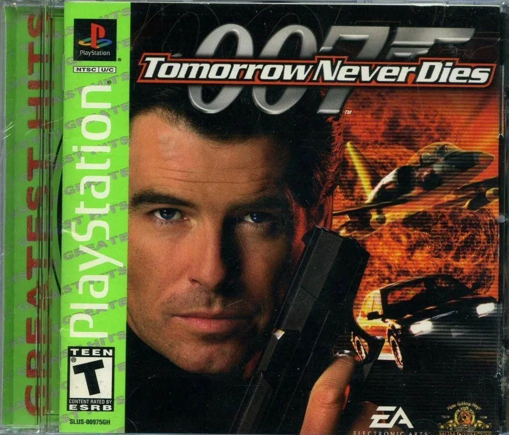 007 Tomorrow Never Dies [Greatest Hits] - Complete in Box (CIB) for PlayStation - Action-Packed Spy Adventure for Gaming Enthusiasts