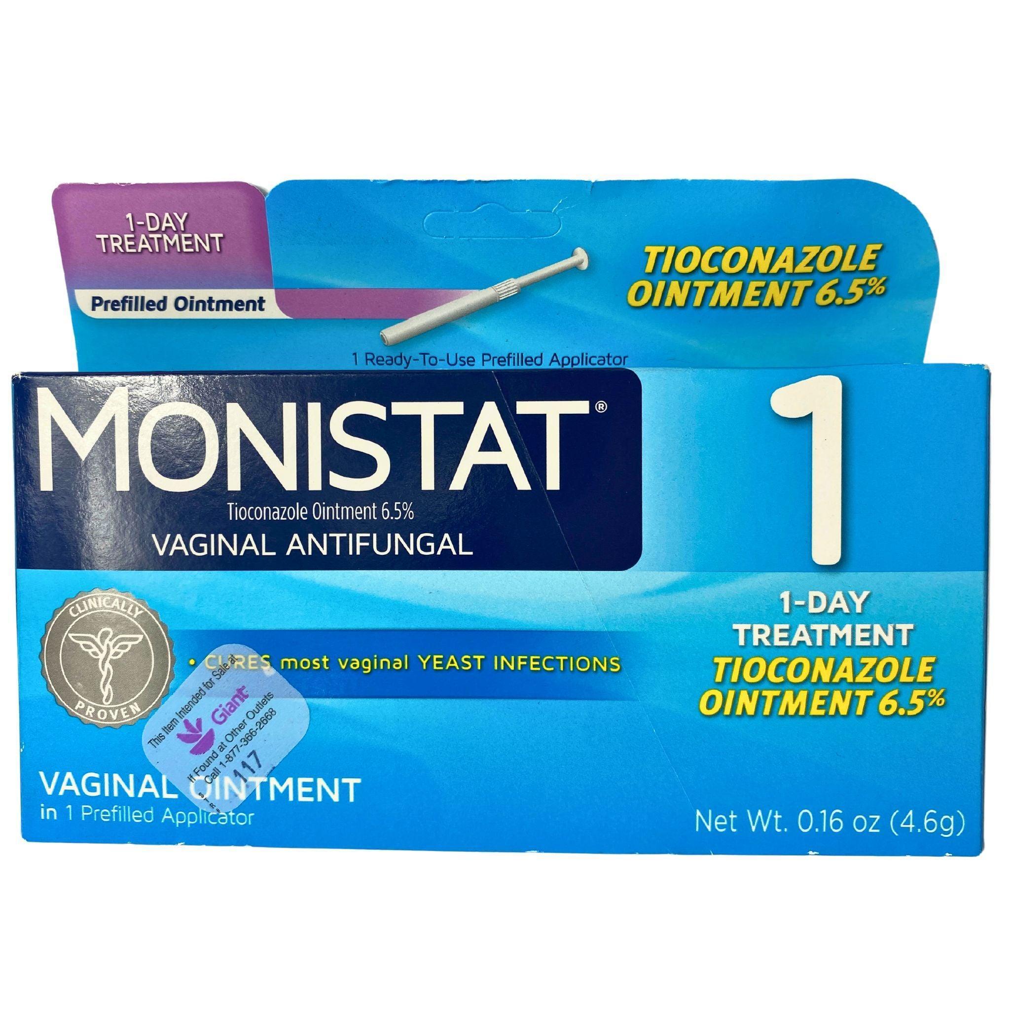 Monistat Vaginal Antifungal Treatment - 7 Day Yeast Infection Relief (26 Count) for Women's Intimate Care & Comfort