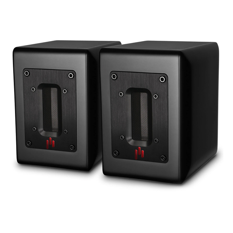Aperion Audio Aluminum Ribbon Super Tweeter Pair - High-End Speaker System for Audiophiles (Matte Black Finish) | Perfect for Home Theater & Studio Monitoring