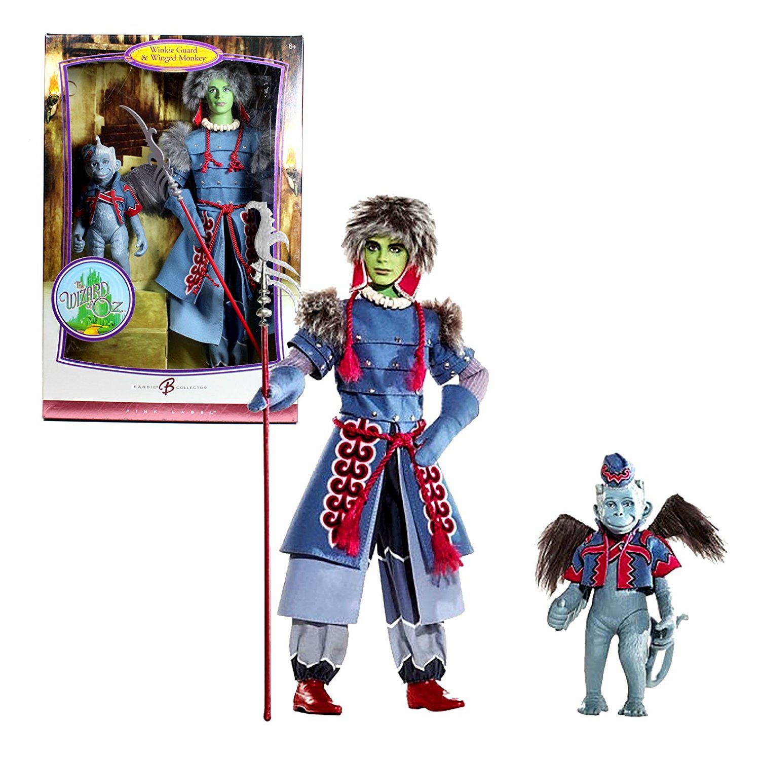 The Wizard of Oz Ken Winkie Guard & Winged Monkey Action Figures - Collectible Movie Character Toys for Fans & Decorations