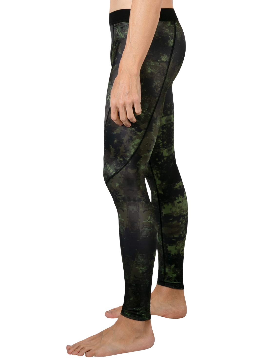 Tuga Men's Swim Pro Tights - UPF 50+ Sun Protection, Quick-Dry & Chlorine Resistant Swimwear for Men, Made in USA - Perfect for Swimming, Surfing & Beach Activities