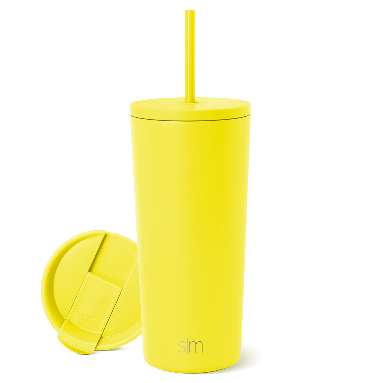 20oz Classic Stainless Steel Tumbler with Lid & Straw - Insulated Double Wall Vacuum Cup for Hot & Cold Drinks - Perfect for Coffee, Tea, Water, Smoothies - Ideal for Office, Travel, Gym & Outdoor Activities