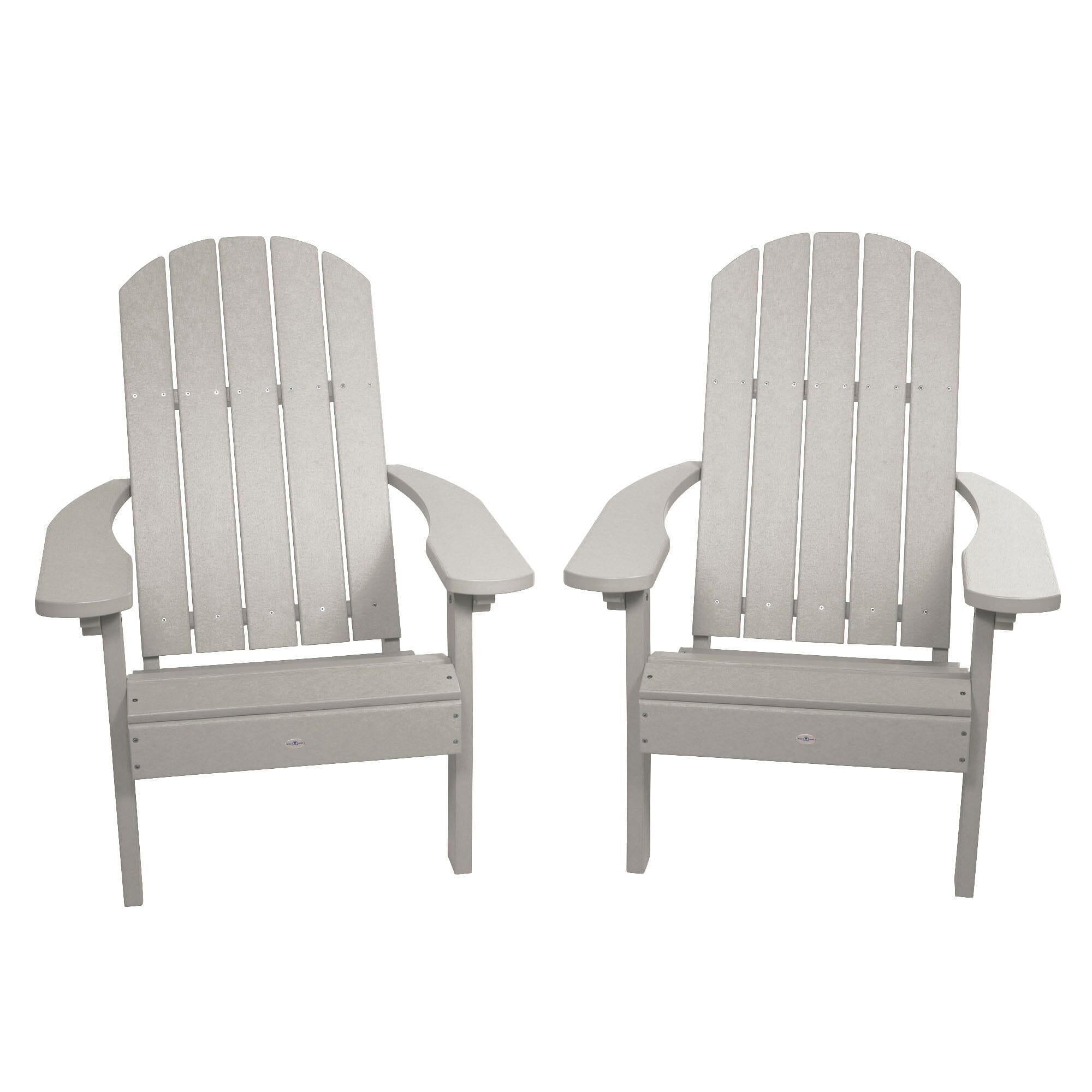 Premium Cape Classic Adirondack Chairs (Set of 2) - Weather-Resistant Outdoor Patio Furniture for Backyard, Garden & Beach Relaxation