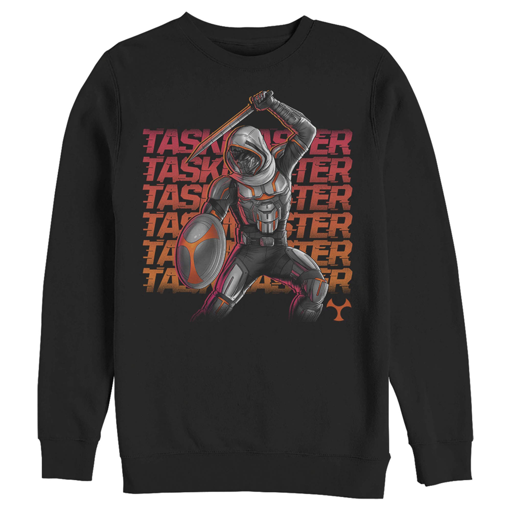 Men's Marvel Black Widow Taskmaster Battle Sweatshirt | Official Licensed Marvel Apparel | Superhero Graphic Hoodie for Cosplay & Casual Wear