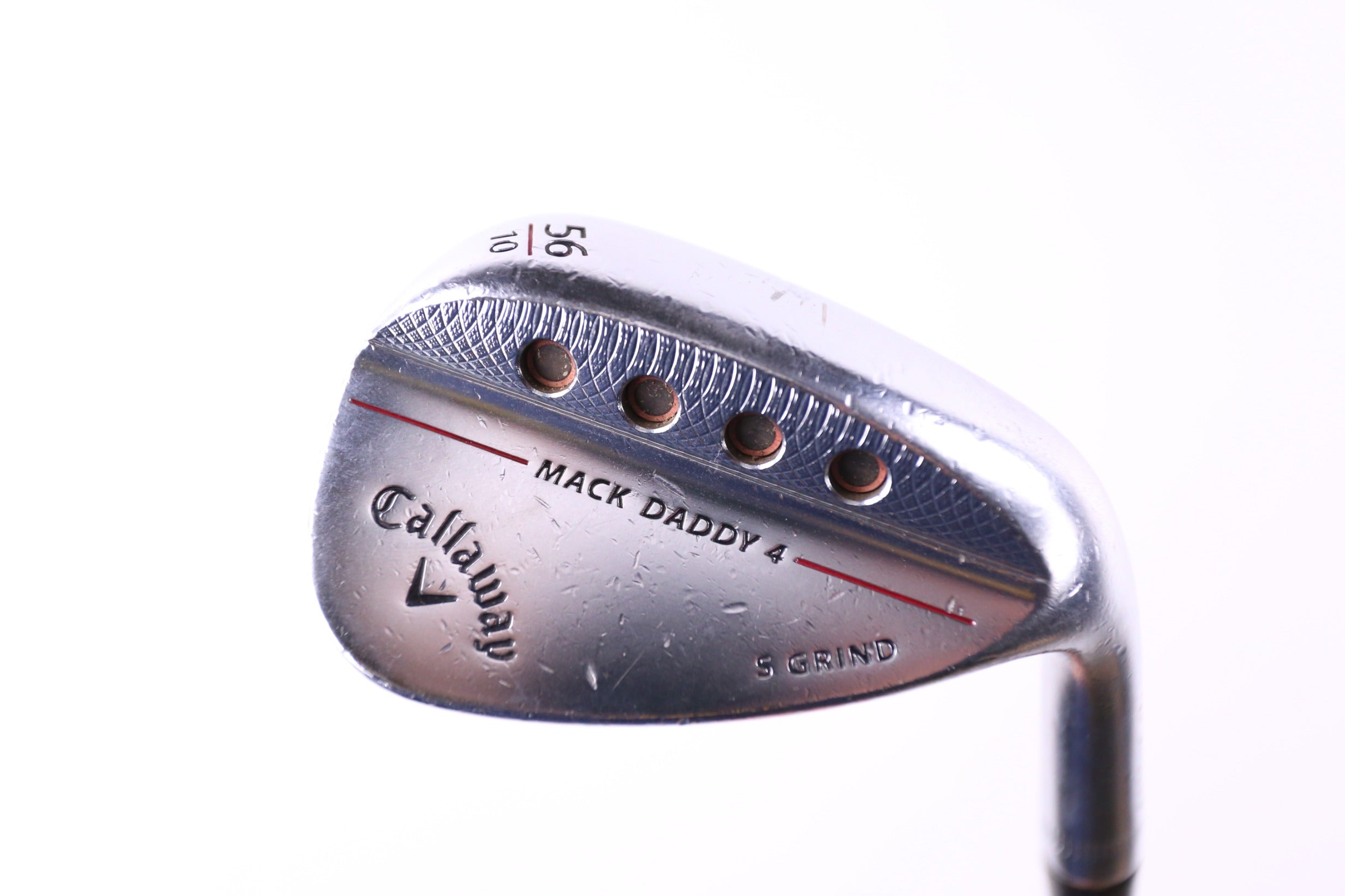 Used Callaway MD4 Chrome Sand Wedge - Right Handed 56° Stiff Flex Golf Club for Bunker Shots & Short Game Improvement