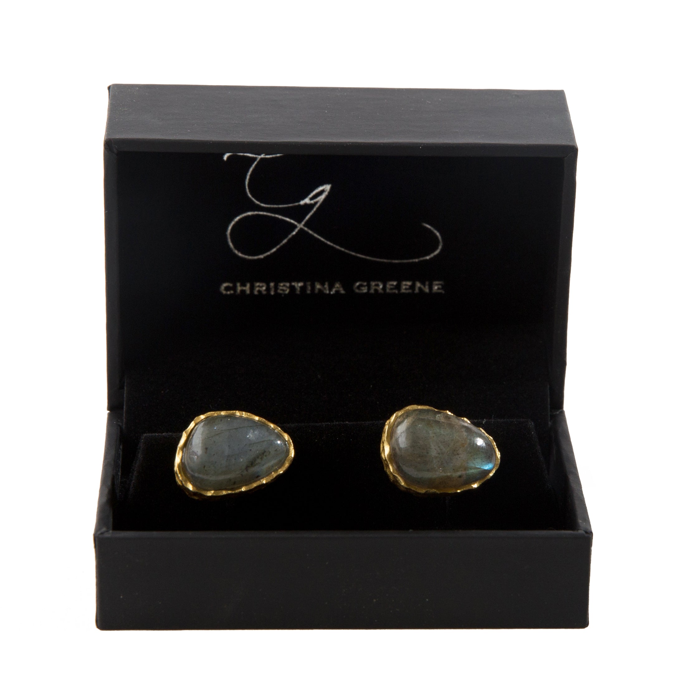 Premium Labradorite Men's Cufflinks Set - Elegant Wedding, Business & Formal Attire Accessories for Groomsmen, Gifts & Special Occasions