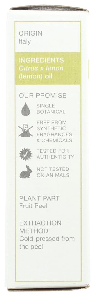 Pure Lemon Essential Oil for Aromatherapy, Relaxation & Skin Care - 100% Natural, Therapeutic Grade - Perfect for Diffusers, Massage & DIY Beauty Products