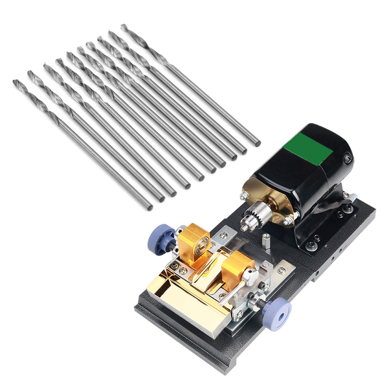 Metal Drill Bit Set with Plastic Box - for Carpenters & Factories - Durable & Portable