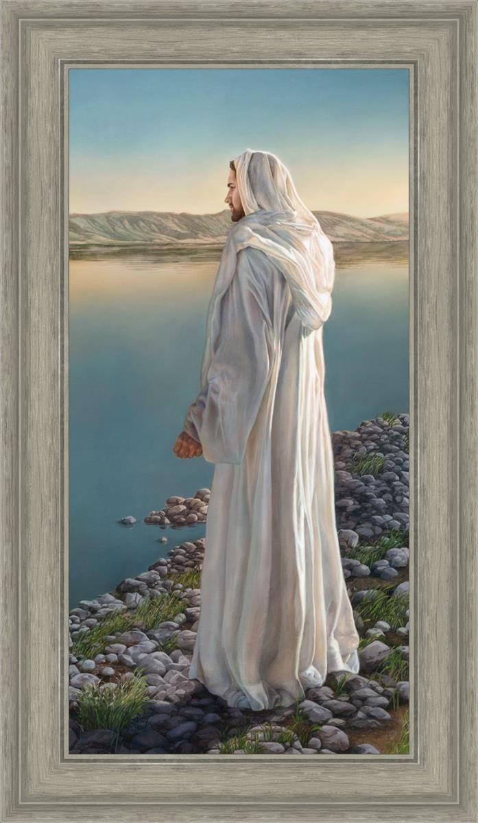 Come Follow Me by Liz Lemon Swindle - Inspirational Christian Art Print for Home, Office & Church Decor - Perfect for Gifts & Spiritual Uplift