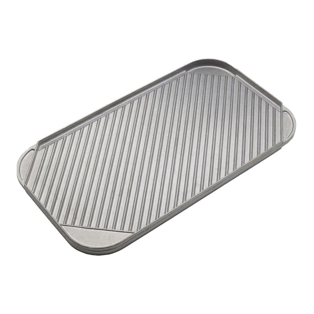Premium Double Sided Grill Pan for Indoor & Outdoor Cooking - Non-Stick Reversible Griddle for Steak, Burgers, Pancakes & More - Perfect for BBQ, Camping & Home Kitchen Use