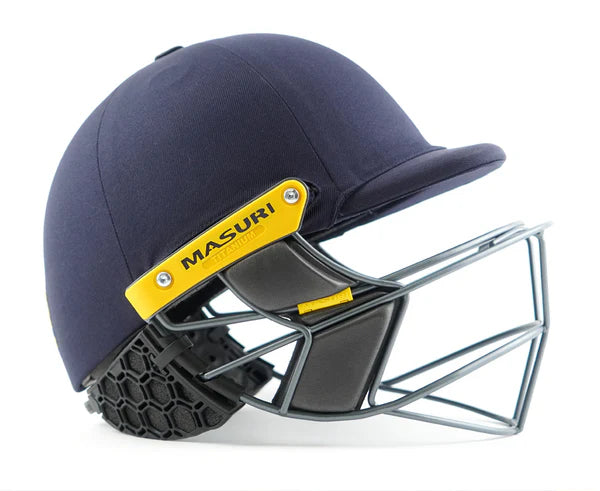 Masuri STEMGUARD PRO Adult Cricket Helmet Neck Guard - Protective Cricket Equipment for Safe Batting Practice & Matches