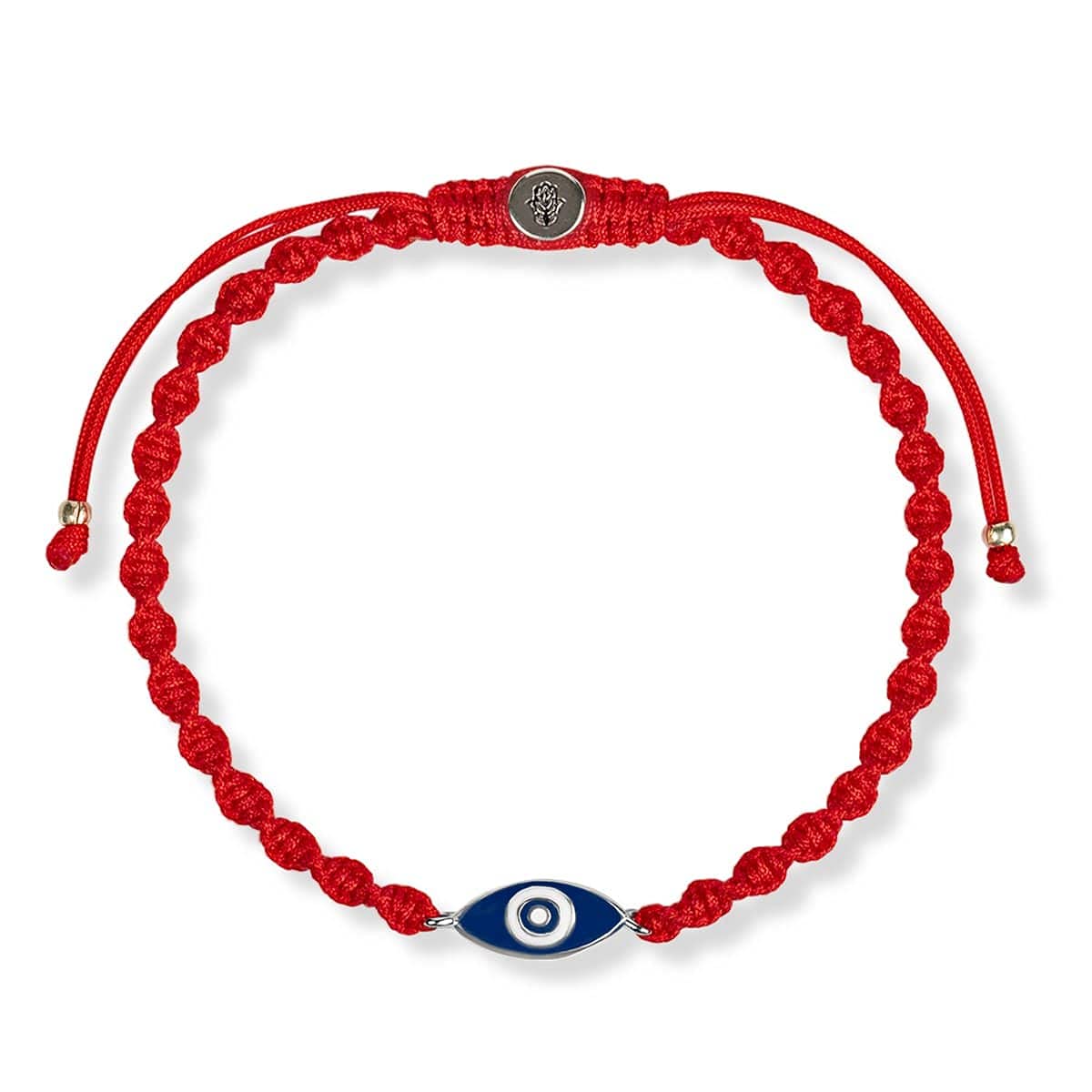 KARMA AND LUCK Fearless Gaze Red String Charm Bracelet - Protection & Good Luck Jewelry for Women | Perfect for Spiritual Healing, Positive Energy & Daily Wear