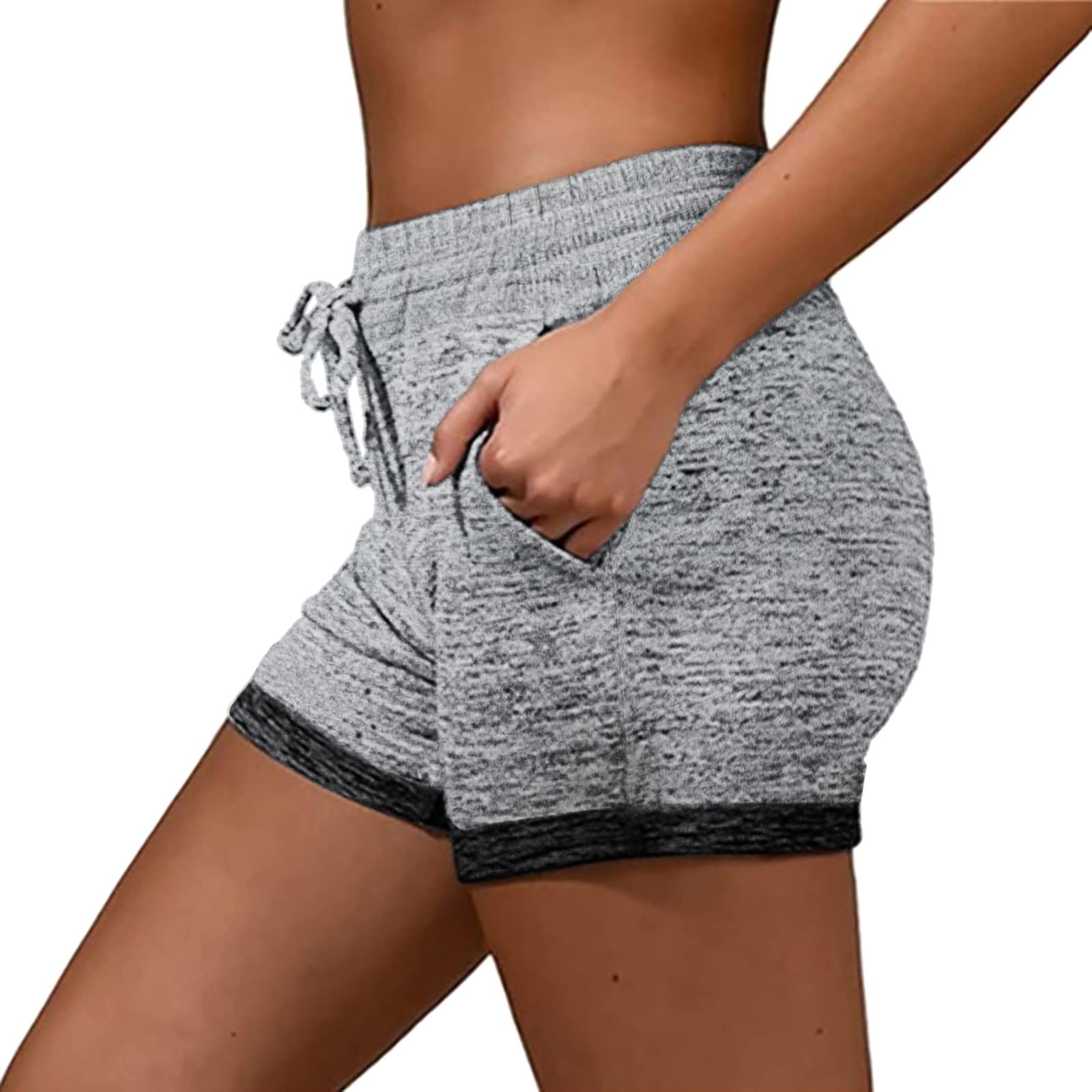 Maryia Women's Athletic Shorts - Running, Yoga, Workout, Lounge & Dance Shorts with Drawstring - Perfect for Sports, Cheerleading, Gym & Casual Wear