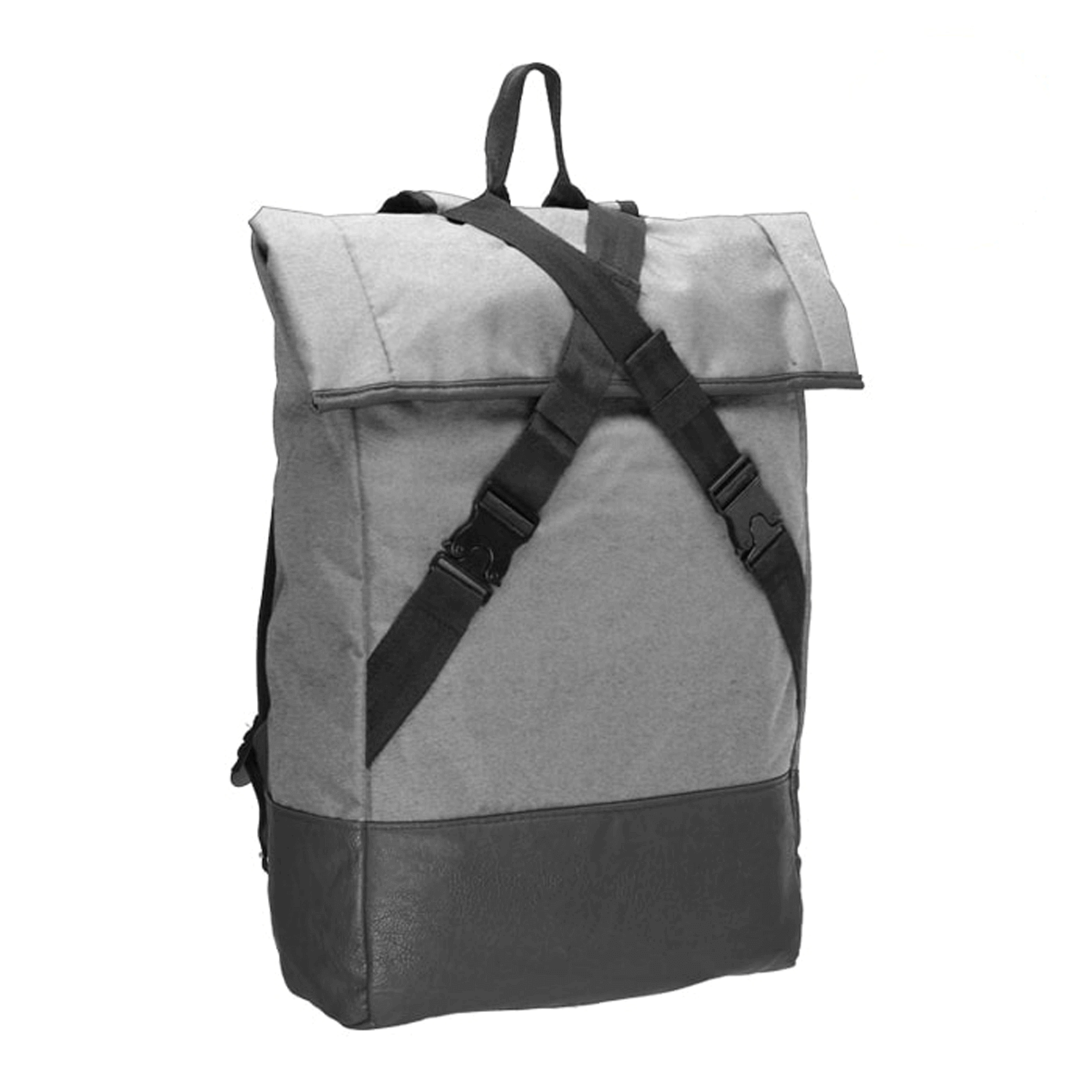 AWOL DAILY Large Gray Backpack for Men & Women - Waterproof Travel Laptop Backpack with USB Charging Port - Perfect for Work, School, Hiking & Outdoor Adventures