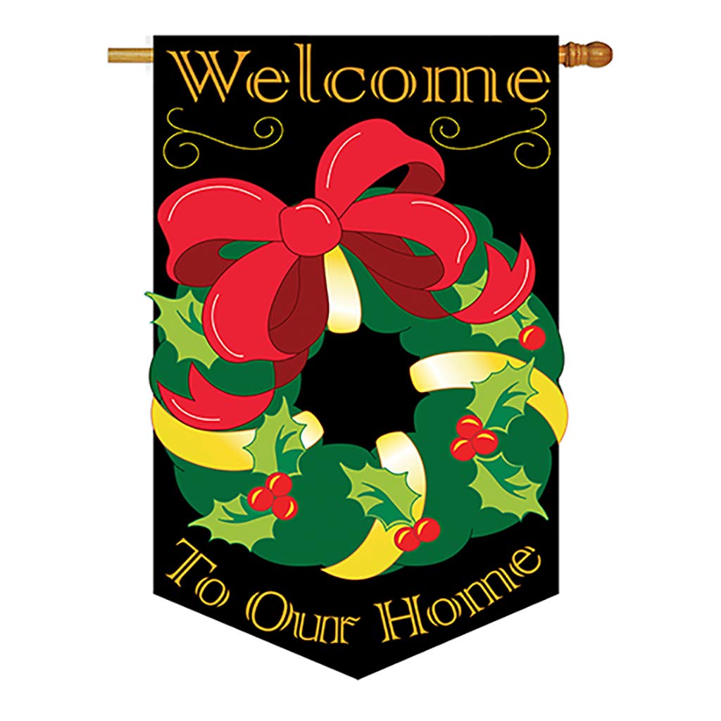 Christmas Reef Winter House Flag - 28