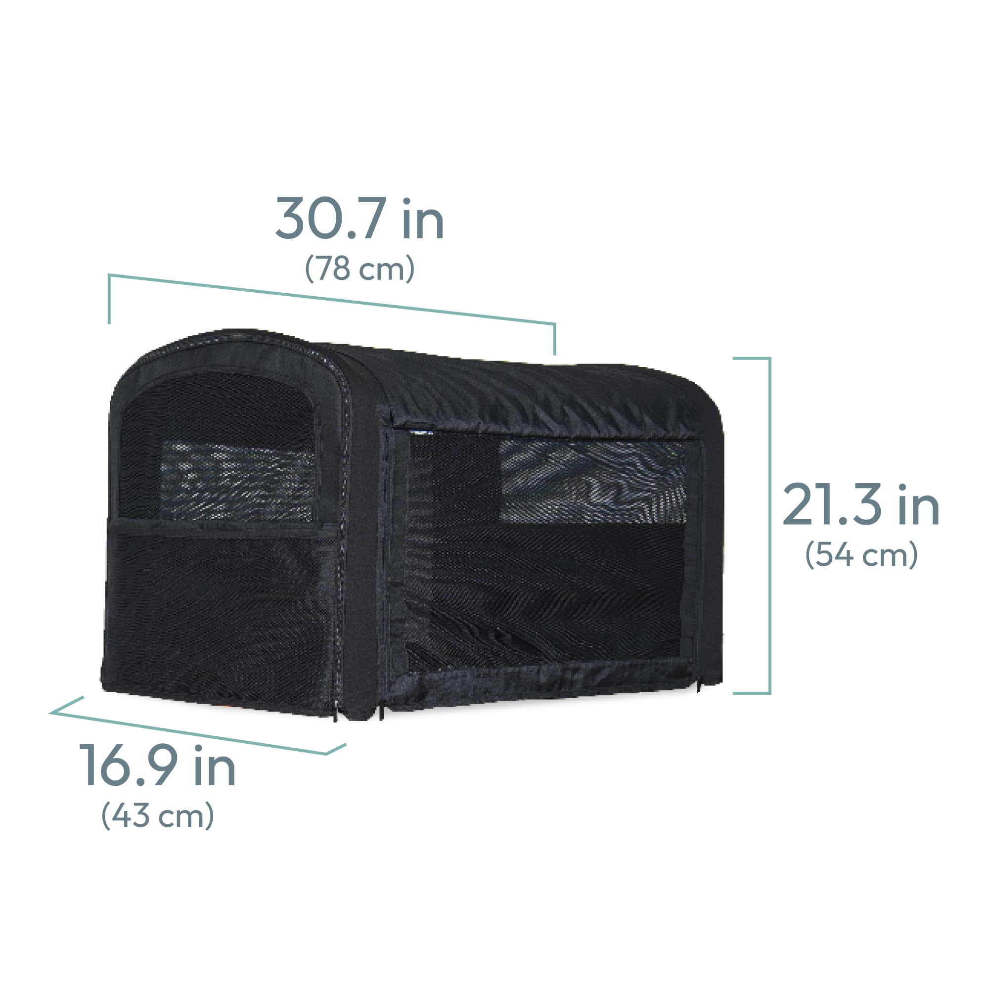 Wonderfold W2 Original Stroller Wagon Canopy - Removable Front & Back, Mesh Side Panels, Adjustable Sunshade with Storage Pockets | Perfect for Outdoor Adventures, Beach Trips & Family Outings