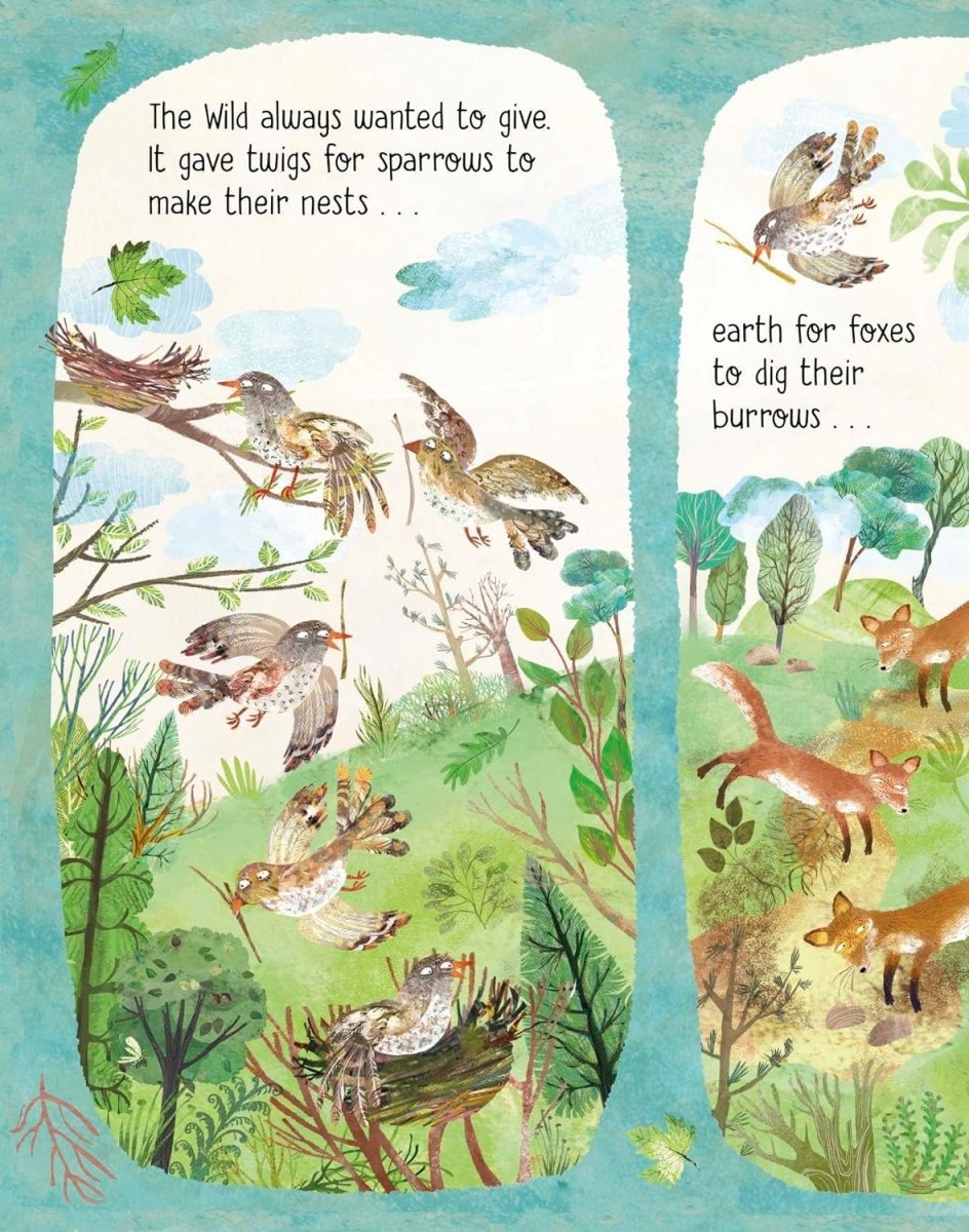 The Wild by Yuval Zommer - Illustrated Nature Book for Kids | Outdoor Adventure & Wildlife Exploration | Perfect for Classroom Learning & Family Reading Time