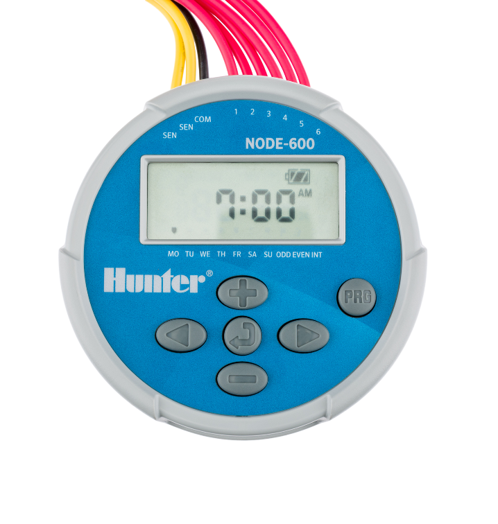 Hunter NODE Battery Operated Smart Irrigation Controller - Compatible with Hunter X2, XC, and Pro-C Models | Perfect for Lawn, Garden, and Landscape Watering Systems