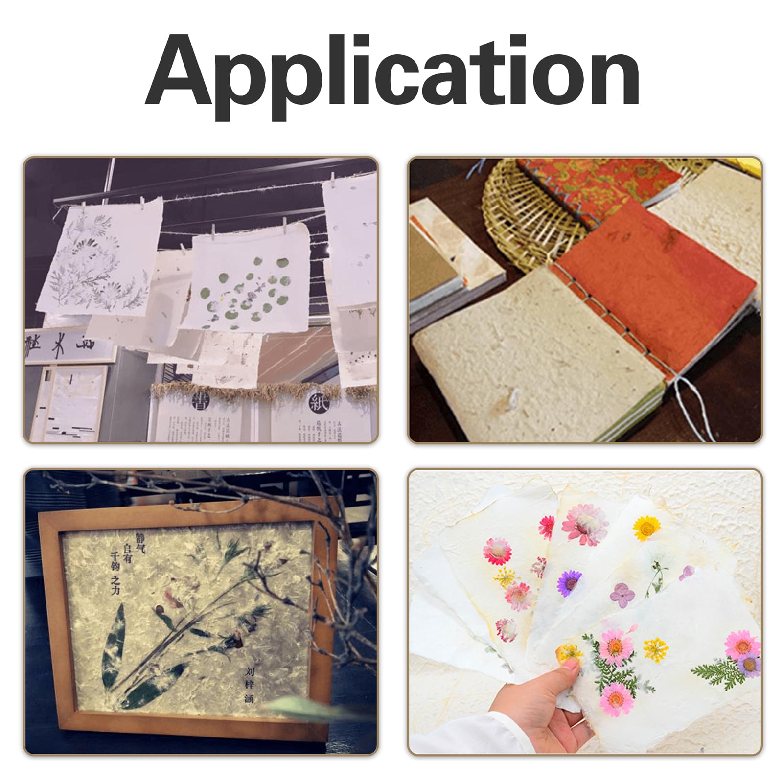 3 PCS Natural Wooden Papermaking Mould Screens - A4, A5, A6 Sizes for DIY Paper Craft, Dried Flower Handmade Art | Perfect for Scrapbooking, Card Making & Home Decor Projects