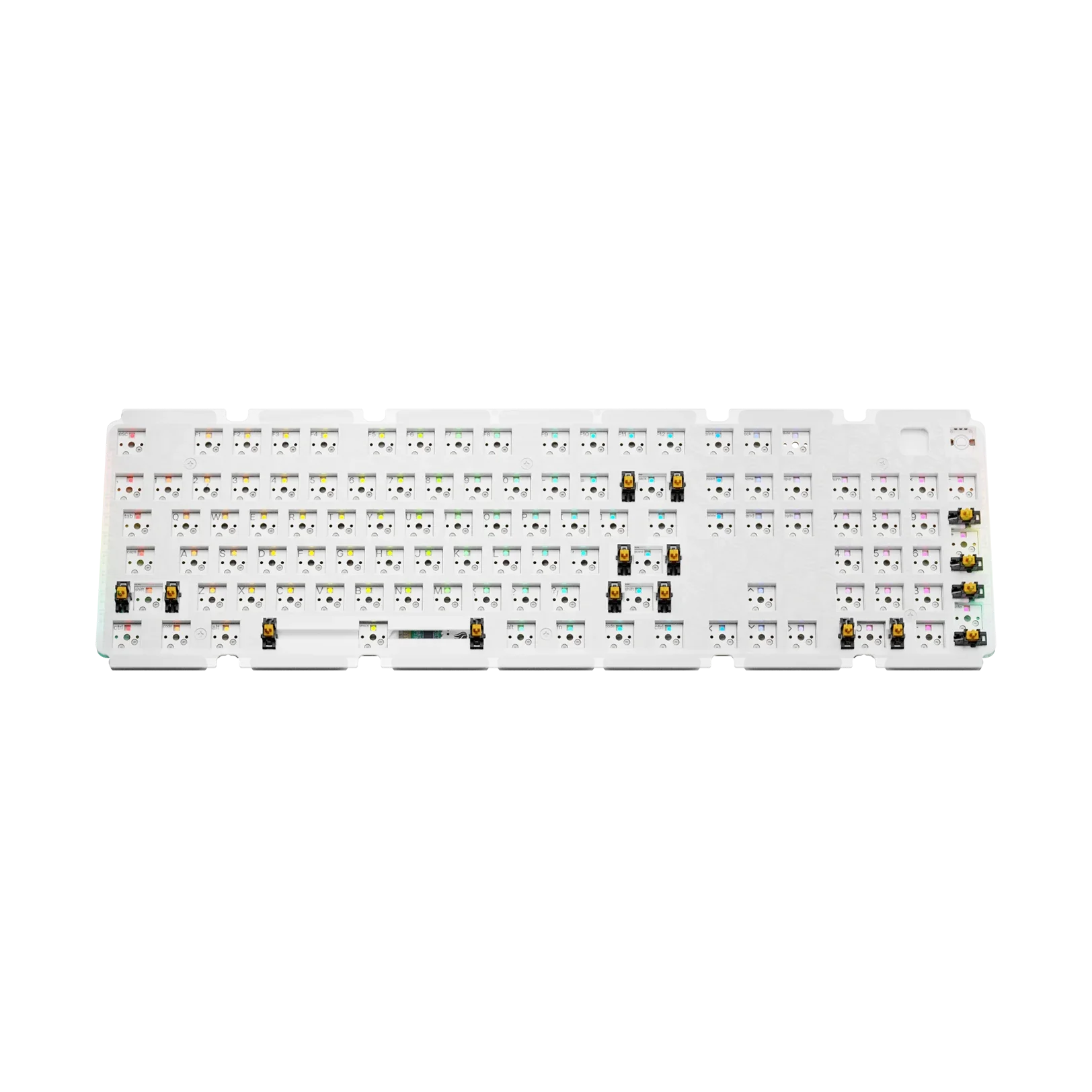 GMMK 3 Switch Plate - 100% Polycarbonate ANSI Layout for Mechanical Keyboards | Perfect for Gaming, Typing & Custom Keyboard Builds