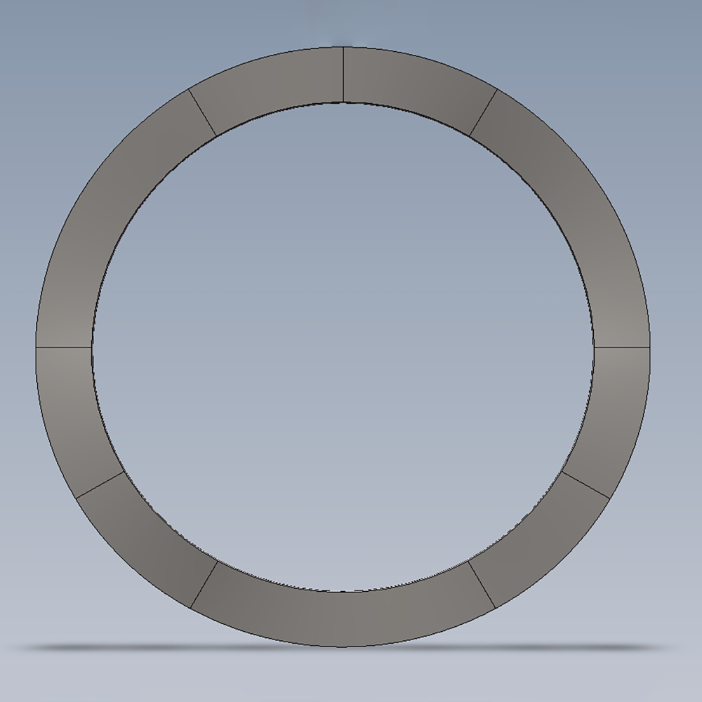 MM493C 5 Wave Spring Washer - High-Performance Vibration Dampening & Load Distribution for Automotive, Industrial Machinery & Heavy Equipment Applications