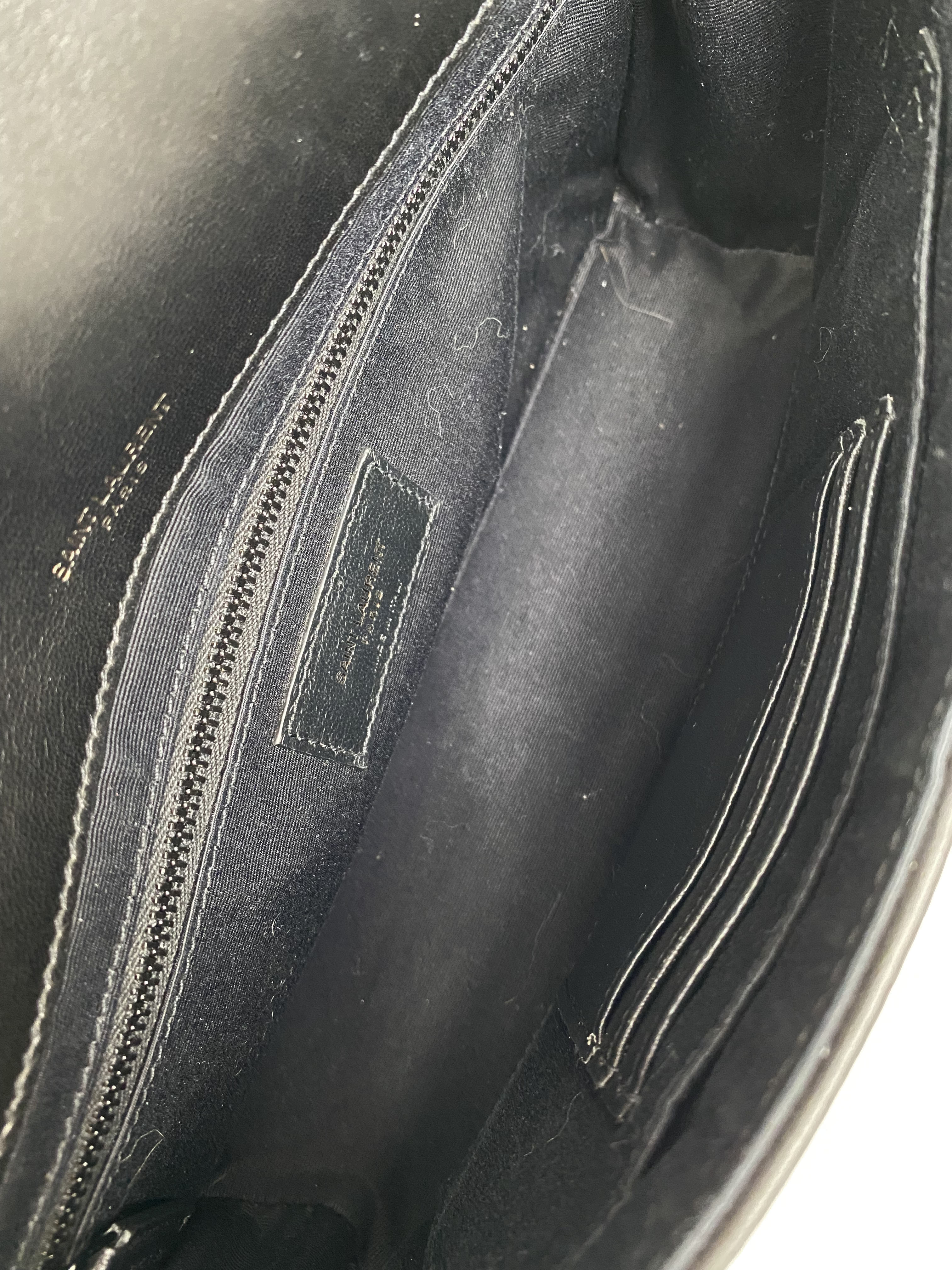 Saint Laurent Medium Black Jamie Bag - Luxury Leather Crossbody Purse for Women | Perfect for Evening Out, Party & Date Night