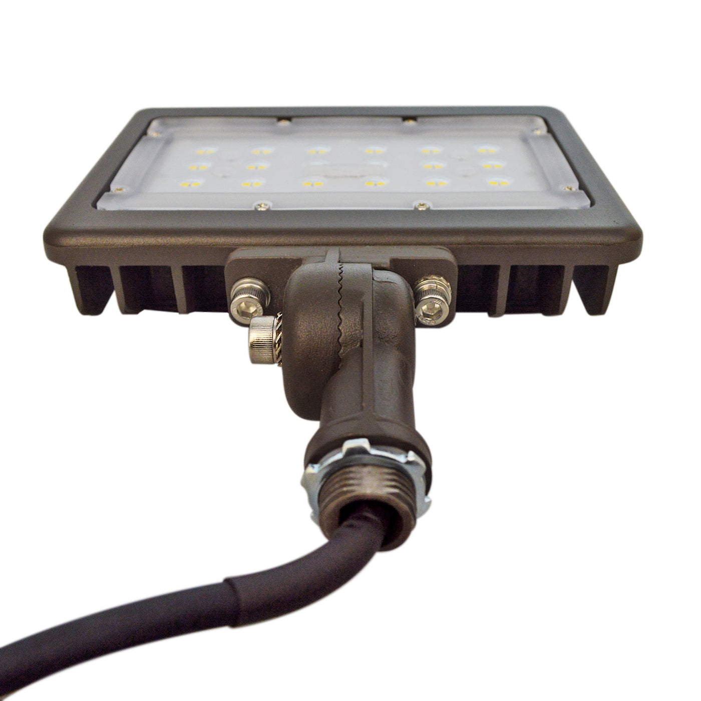 30W LED Flood Light with Knuckle Mount - UL Listed Waterproof Landscape Lighting for Garden, Yard, and Outdoor Security