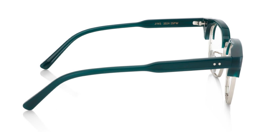 JINS TODAY 24 25FW 099 149 Eyeglasses - Trendy Unisex Glasses for Work, Study & Daily Wear