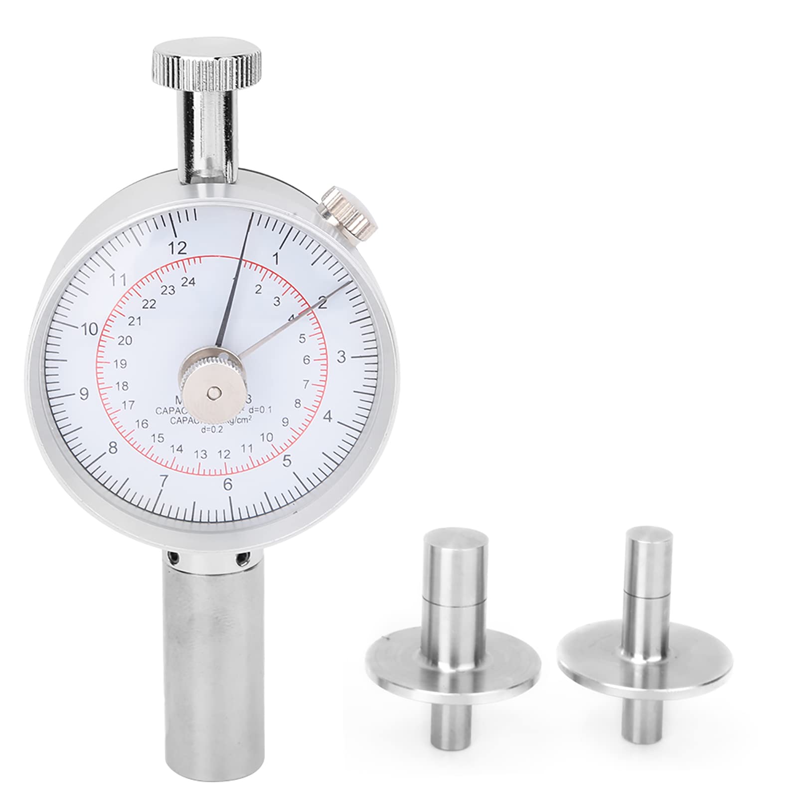 Premium Fruit Penetrometer - Digital Fruit Hardness Tester for Measuring Apple, Pear & Peach Ripeness | Accurate Maturity Level Detection | Ideal for Farmers, Gardeners & Agricultural Research