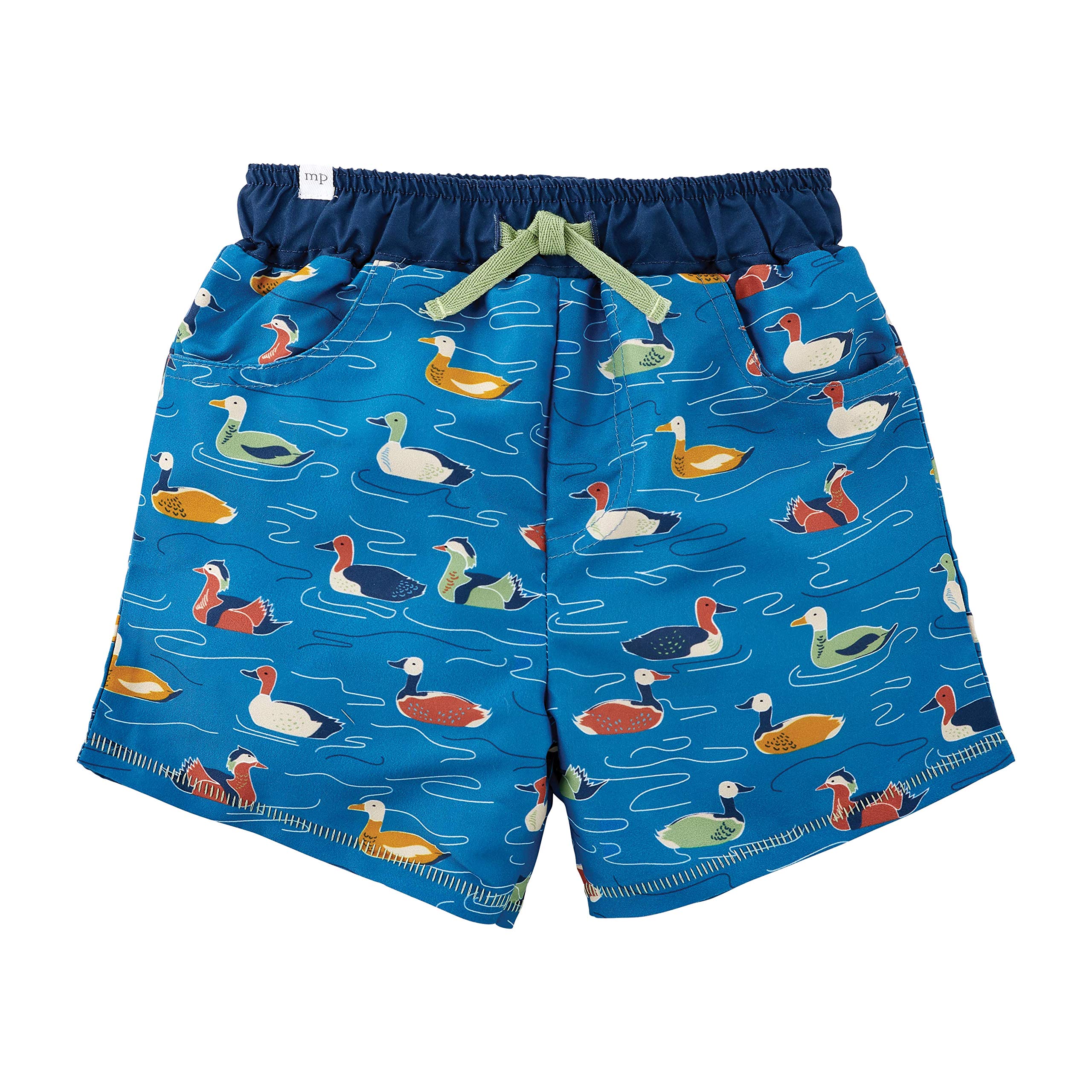 Boys' Mallard Duck Swim Trunks - Quick-Dry Bathing Suits for Kids | Perfect for Pool, Beach & Summer Water Activities