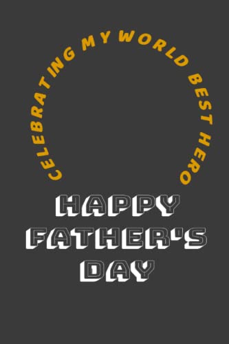 Father's Day Notebook - Personalized Gift for Dad, Journal for Writing & Sketching - Perfect for Father's Day, Birthday, Anniversary & Retirement Gifts