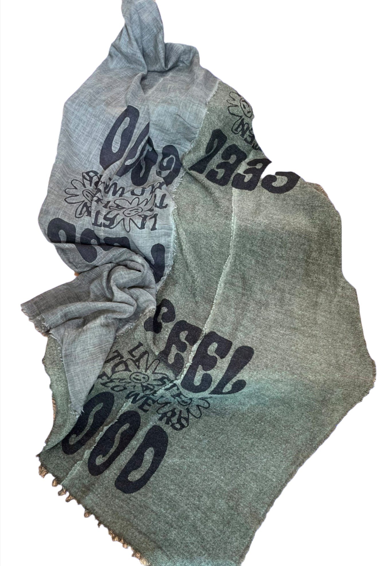 Feel Good Scarf - Soft & Cozy Teal Blue Winter Accessory for Women - Perfect for Cold Weather, Office Wear & Holiday Gifts