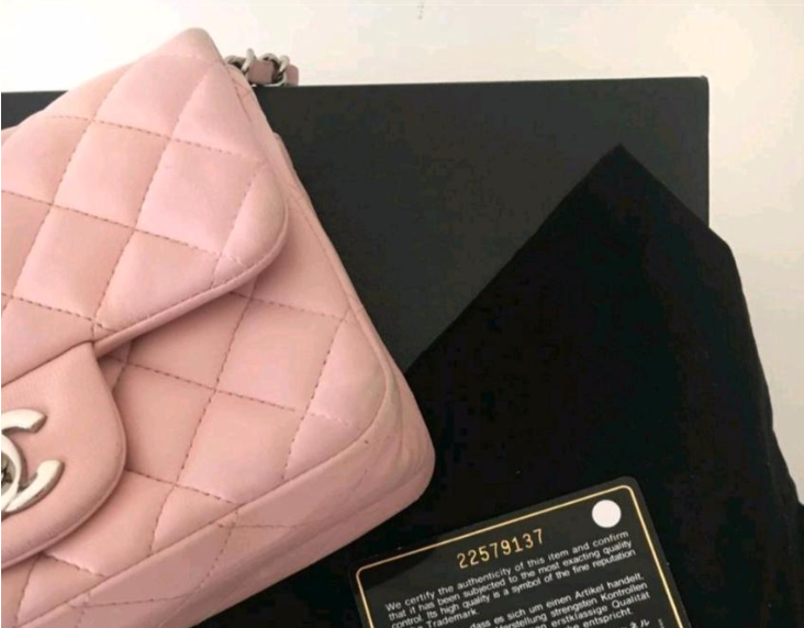 Chanel Mini Flap Bag in Pink | Luxury Quilted Leather Crossbody Purse for Women | Perfect for Date Night & Special Occasions