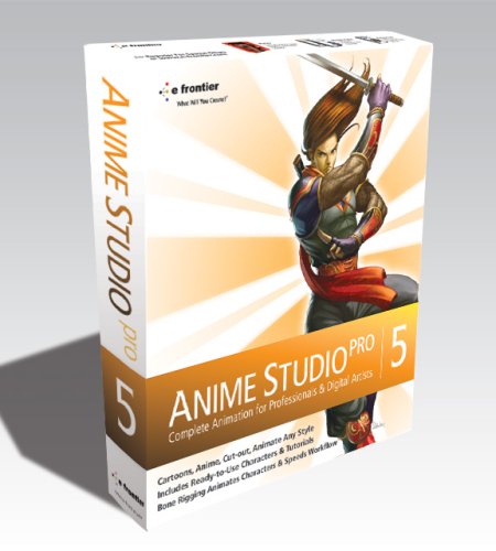 eFrontier Anime Studio Pro - Professional 2D Animation Software for Windows & Mac | Perfect for Cartoonists, Animators & Digital Artists