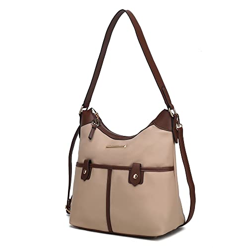 Color Block Harper Taupe-brown
