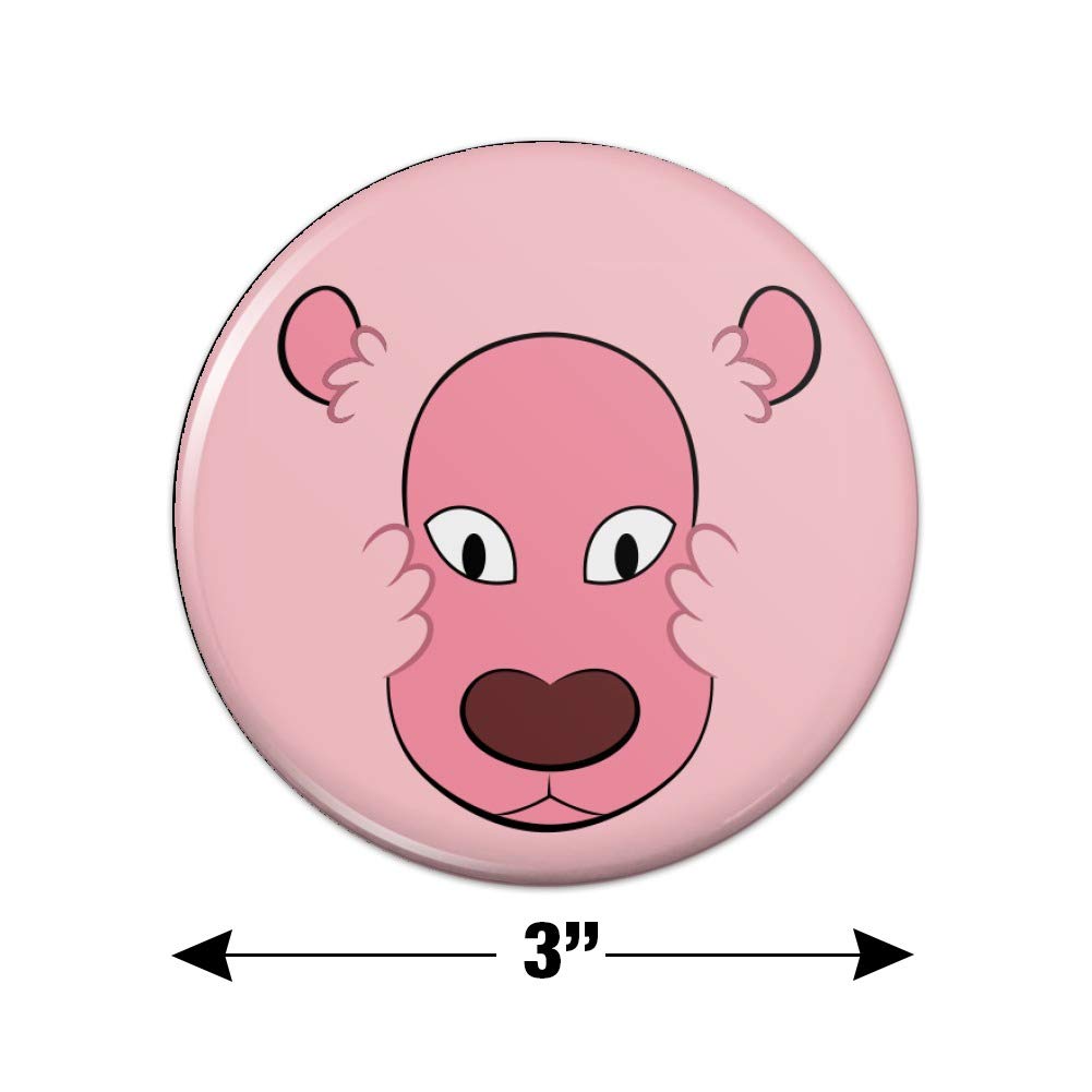 Steven Universe Lion Head Fridge Magnet - Fun Cartoon Character Decorative Button Magnet for Kitchen, Refrigerator, Locker & Office (Great Gift for Fans & Collectors)