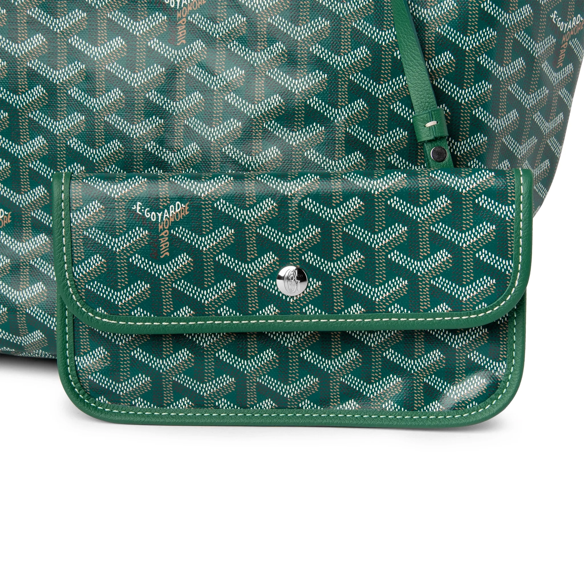 Goyard Saint Louis GM Tote Bag - Premium Green Luxury Handbag for Women | Perfect for Work, Travel & Shopping
