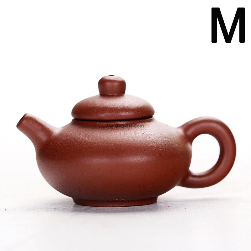 Premium Yixing Purple Clay Mini Teapot - Authentic Chinese Handmade Ceramic Teapot for Gongfu Tea Brewing | Perfect for Home, Office & Tea Ceremonies