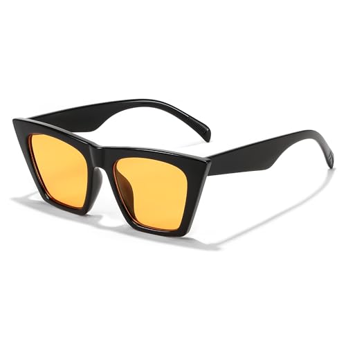 Black Frame & Orange Lens