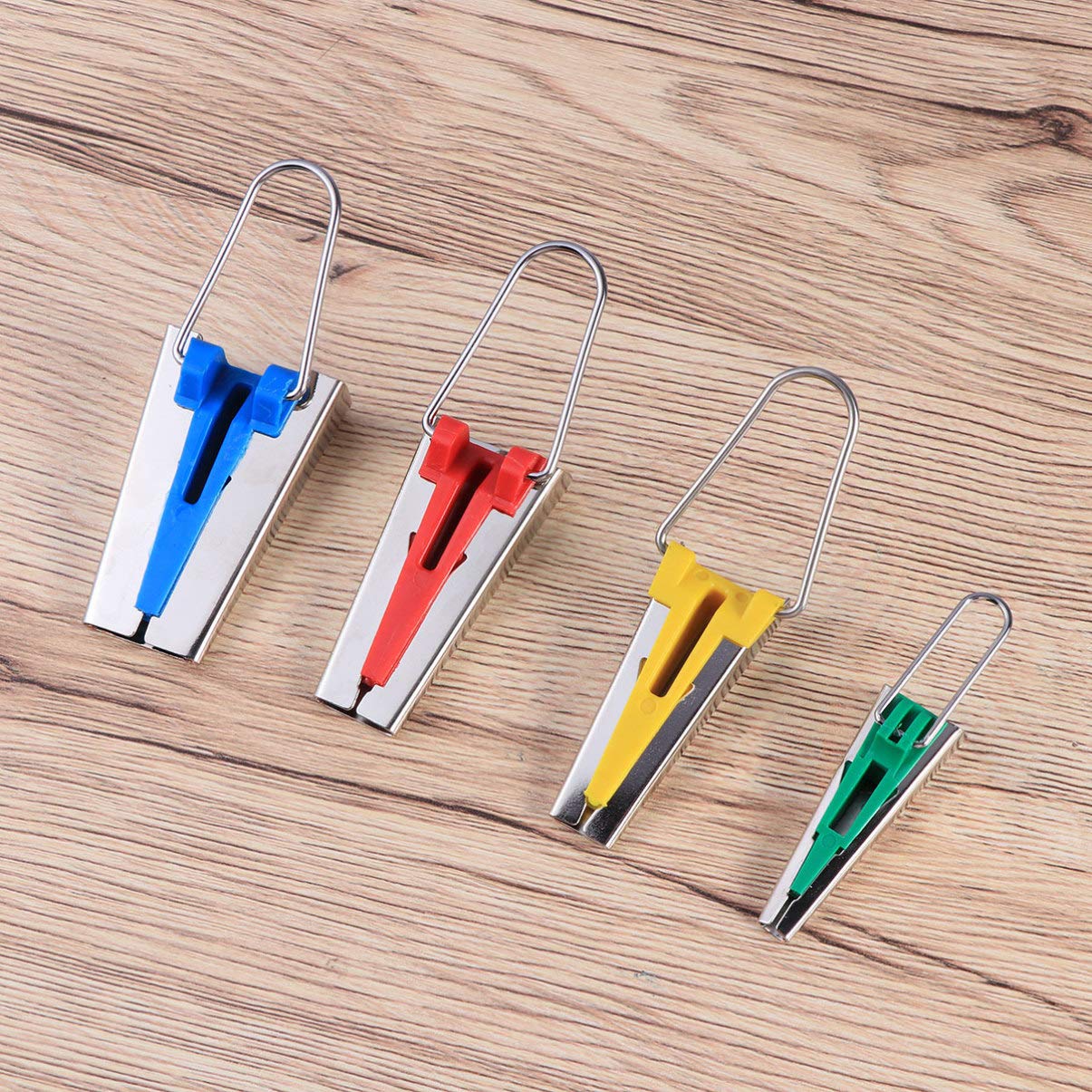 4-Piece Sewing Tape Maker Set - 4 Sizes for Binding & Quilting | DIY Fabric Tape Tool for Sewing, Crafting & Dressmaking