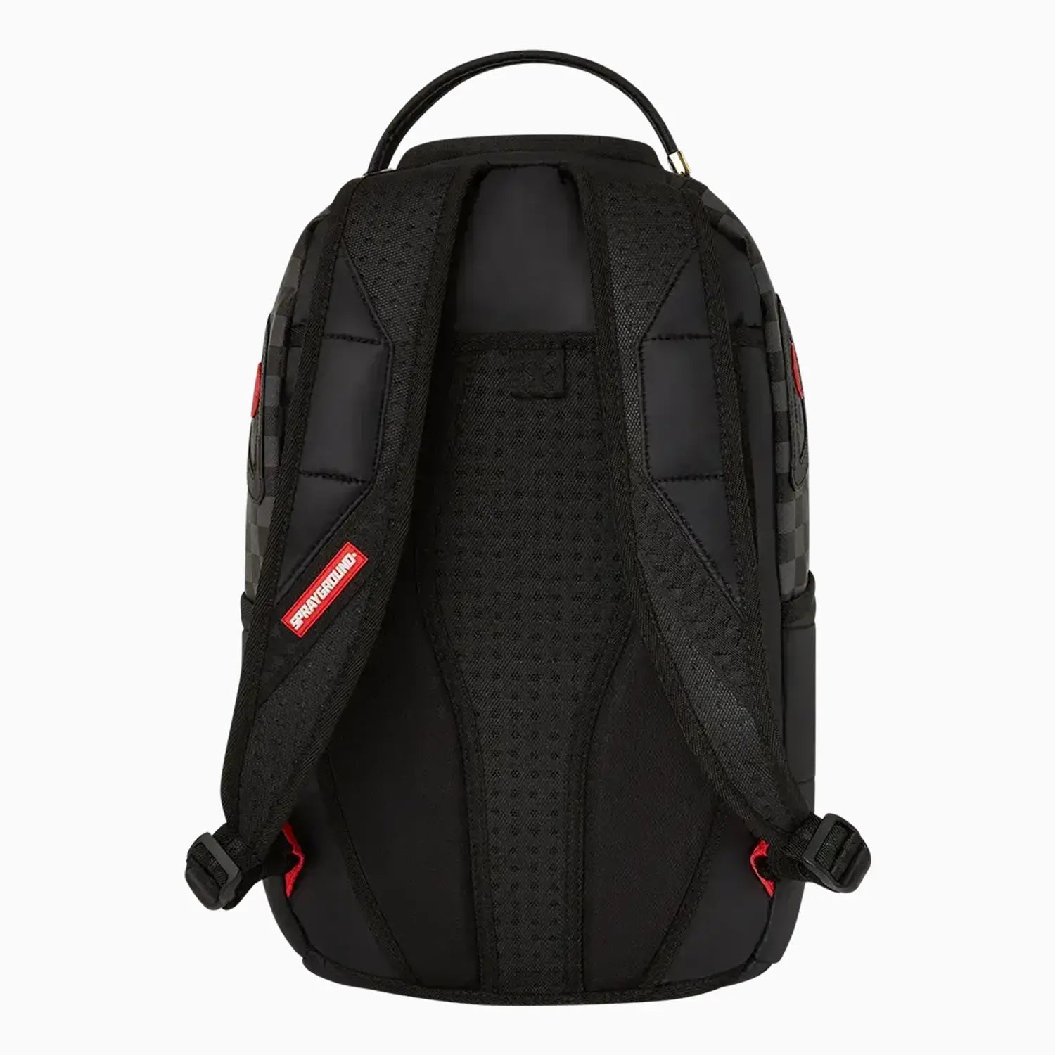 Stylish Black Puffer Check Backpack for Women & Men - Water-Resistant Laptop Backpack with USB Charging Port - Perfect for School, Travel, and Daily Commute