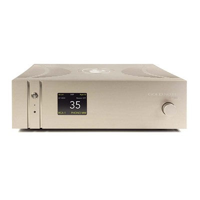 Gold Note IS 1000 Integrated Amplifier - High-End Streamer, DAC & Phono Preamp for Audiophiles | Perfect for Home Theater & Music Listening Rooms