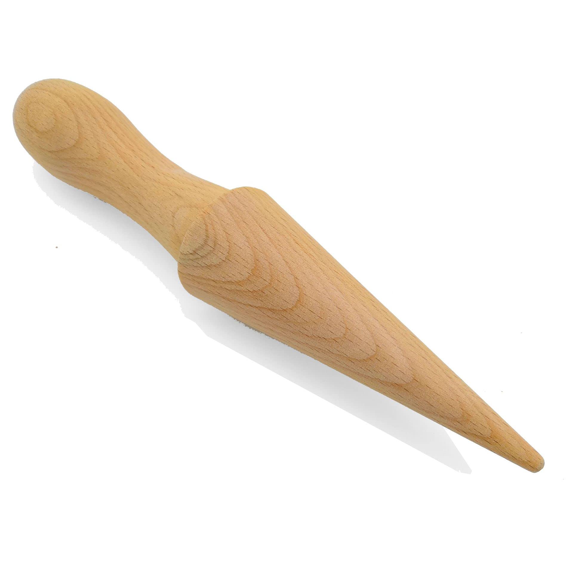 Premium Wooden Ice Cream Cone Mold & Waffle Cone Roller - Professional Pastry Baking Tool for Homemade Desserts - Perfect for Ice Cream Shops, Bakeries & Home Kitchen Use