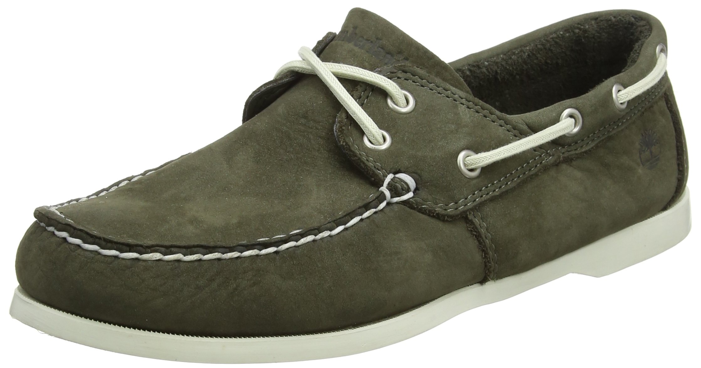 Timberland Men's Cedar Bay Boat Shoes - Comfortable & Durable Leather Deck Shoes for Casual Wear, Sailing & Outdoor Activities